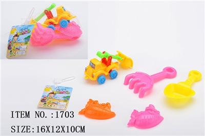 5PCS沙滩玩具 - OBL689282