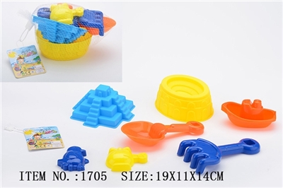 7PCS沙滩玩具 - OBL689284