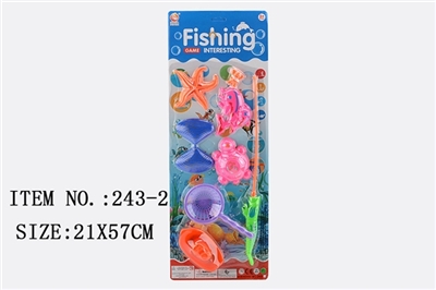 磁铁钓鱼玩具 - OBL689300