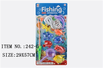 磁铁钓鱼玩具 - OBL689309