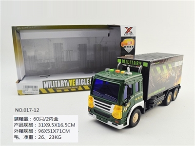 Inertial story machine military container truck - OBL689423