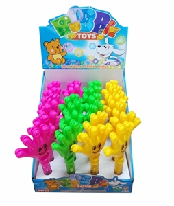 Clap three color bubbles stick (short) 24 PCS - OBL689472