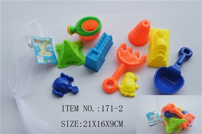 9PCS沙滩玩具 - OBL690557