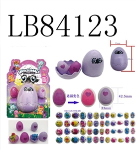 2 small eggs 1 egg card pack (with doll) - OBL690657