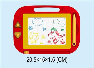 Color magnetic writing board - OBL691005