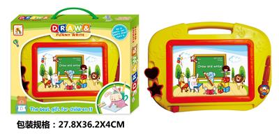 Color magnetic writing board - OBL691012