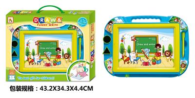 Color magnetic writing board - OBL691017