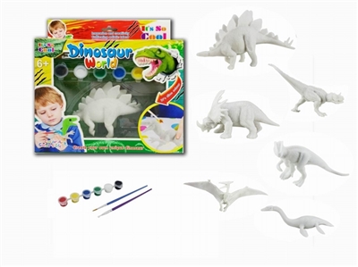 DIY graffiti dinosaur, six assortments - OBL691018