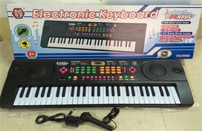 54 key multifunctional piano with a microphone - OBL691074