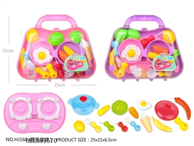 Tableware of 2 color (pink, purple) with light music - OBL691570