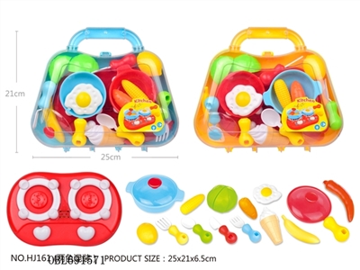 Tableware of 2 color (blue, yellow) with light music - OBL691571