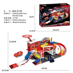 汽车总动员停车场套装 - OBL692024