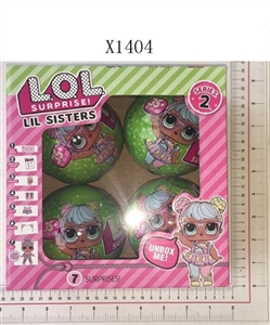 4寸惊喜娃娃2代四只盒装 - OBL692044