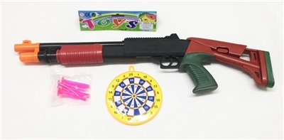 Dual soft bullet gun (with board) - OBL692183