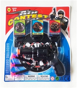 Soft bullet gun (target) with three - OBL692228