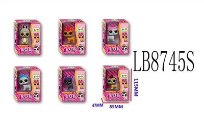 3 inch surprise pet single box (6) pet have fragrance in bulk - OBL692355