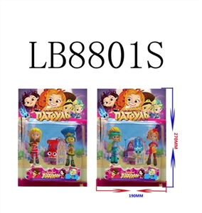 4.5 -inch fairy patrol two doll accessories in card (2) bulk - OBL692372