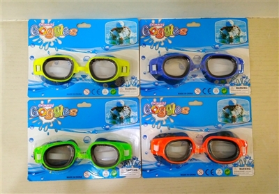 Suction plate swimming goggles - OBL692458