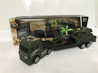 Drag head load soldiers, military inertia tree and tanks - OBL692477
