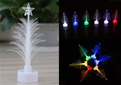 Flash fiber optic Christmas tree - OBL692557