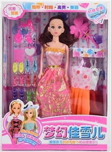 Dream snow solid barbie suit - OBL692580
