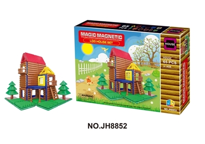 百变磁力片积木    （65PCS) - OBL692716