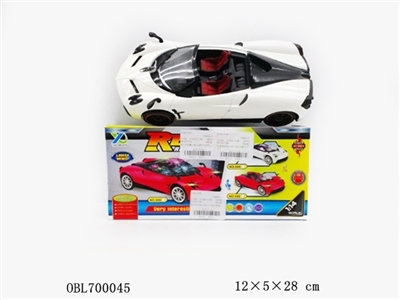 帕加尼1:14灯光音乐万向车(黑窗) - OBL700045