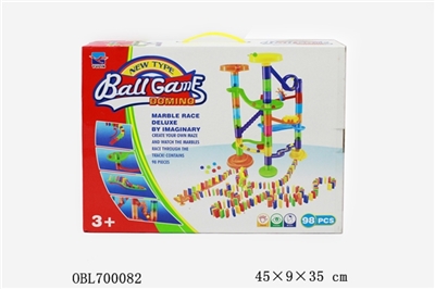 Intelligence ball domino bone building blocks - OBL700082