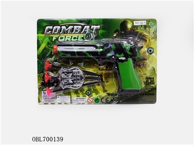 Painted green needle gun - OBL700139