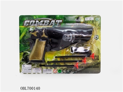 Painted golden needle gun holster belt - OBL700140