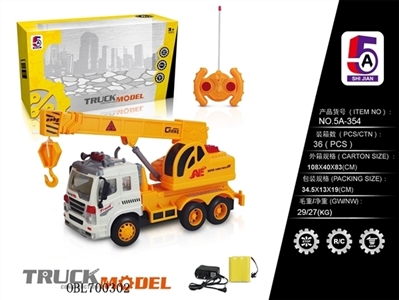 Remote control engineering crane (packet) - OBL700302