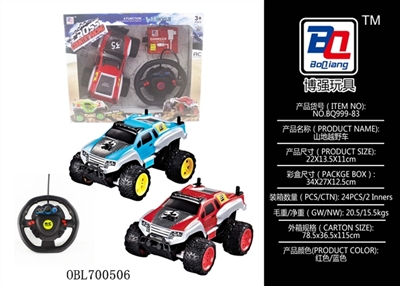 1:18 blister suvs - OBL700506