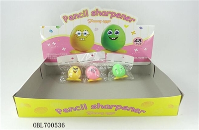 Cartoon eggs pencil sharpener - OBL700536