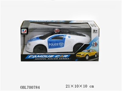 Universal police car bugatti electric 3 d music lights - OBL700784