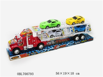 Inertial tow head double slide car four Mercedes sports car - OBL700793