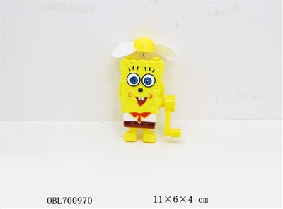 Spongebob squarepants hand fan - OBL700970