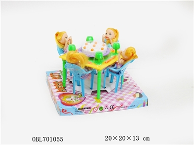 Real barbie table set - OBL701055