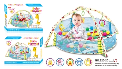 Baby ball pool gym carpet with music - OBL701140