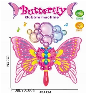 Electric butterfly bubble machine - OBL701664