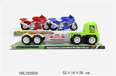 Inertial tow head car (slide pulling the two bikes) - OBL702056