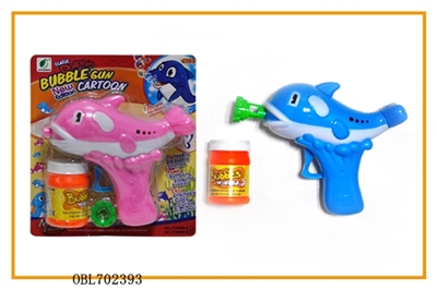 Solid color dolphins spray paint inertia bubble gun - OBL702393
