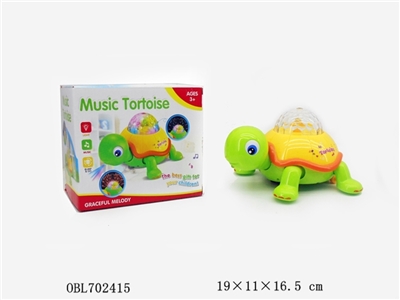 Light cartoon turtle - OBL702415