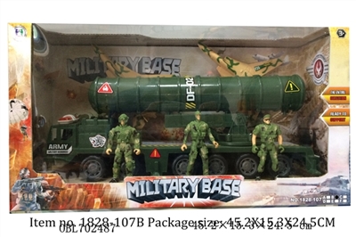Military suit/(taxi) missile car, small F35, soldier - OBL702487