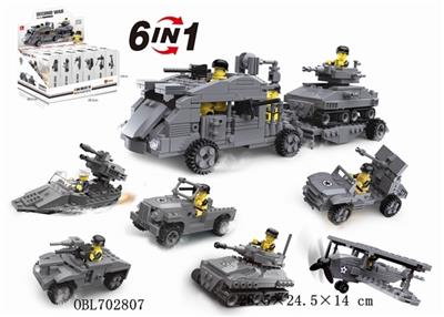 M26运输车【6小款混】  505PCS - OBL702807