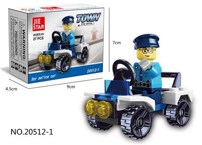 特务警车  27PCS - OBL702844