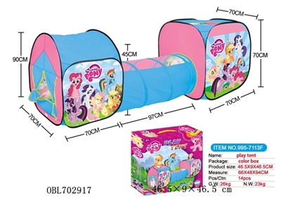 Triad pony bao li tents fit tunnel tube play house - OBL702917