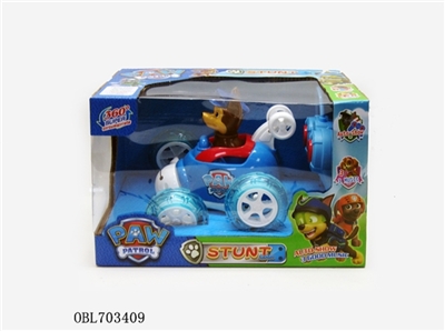 The dog dog patrol small stunt car - OBL703409