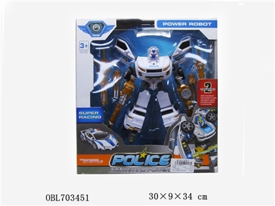 The aurora models the police car transformers - OBL703451