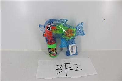 Dolphins self-priming bubble gun with light - OBL703672