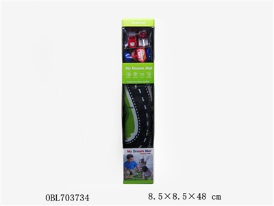 消防交通地毯图，12PCS/6盒/箱 - OBL703734